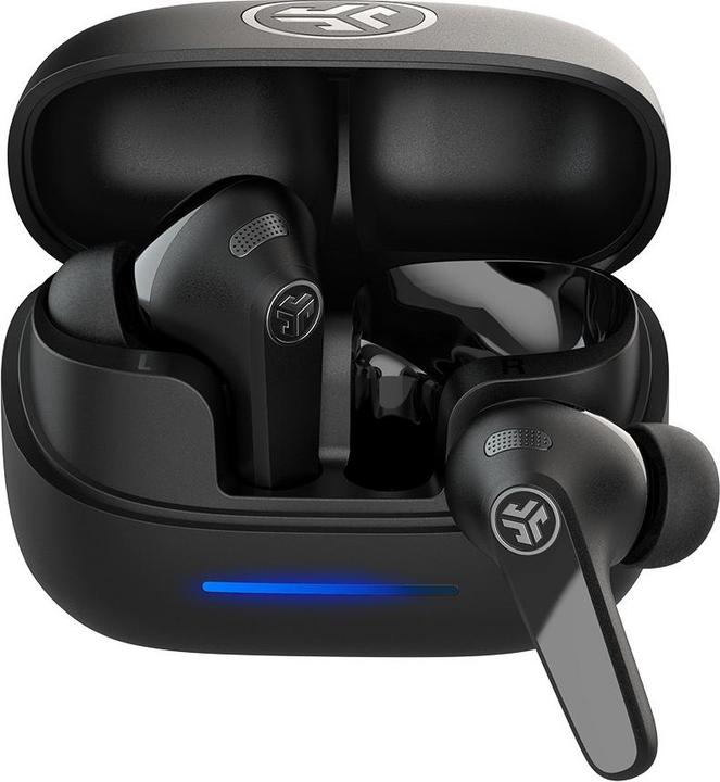 Actual product image JLab Audio JLAB JBuds Pods ANC TWS Headphones black (ANC, 56 h, Wireless)