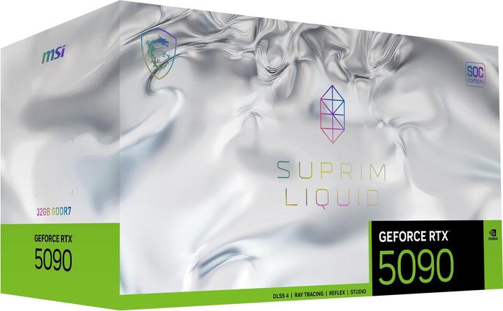 Image du produit MSI GeForce RTX 5090 32G SUPRIM LIQUID SOC (32 Go)