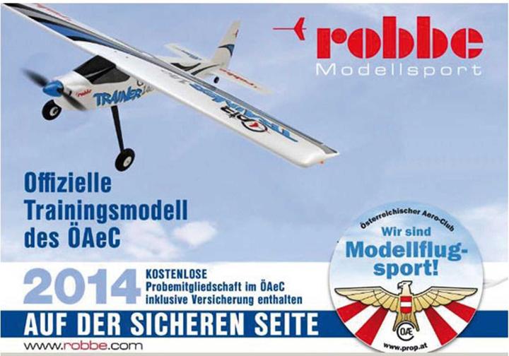 Actual product image Robbe Motorised aircraft Air Trainer 140 V2 EPO PNP, 1.4 m (Multi motor)