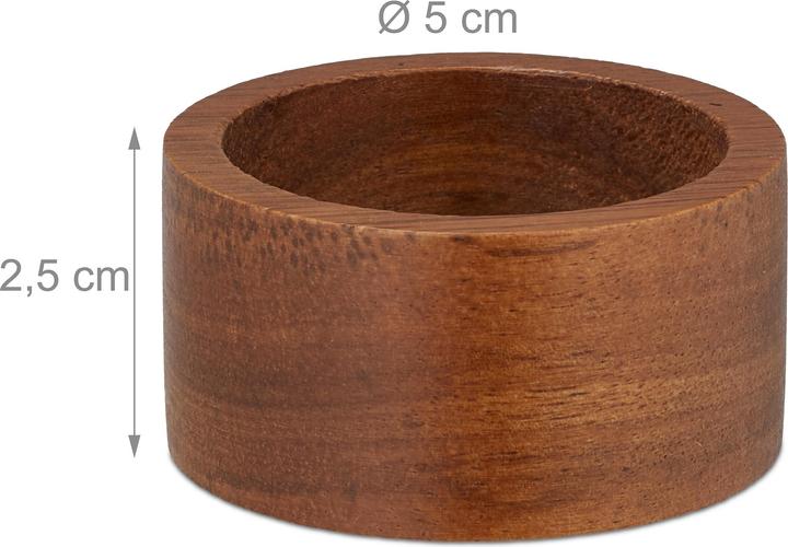 Actual product image Relaxdays 12x Serviettenringe (1 x)