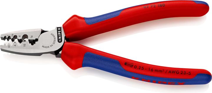 Knipex Crimpzange für Aderendhülsen (180 mm)