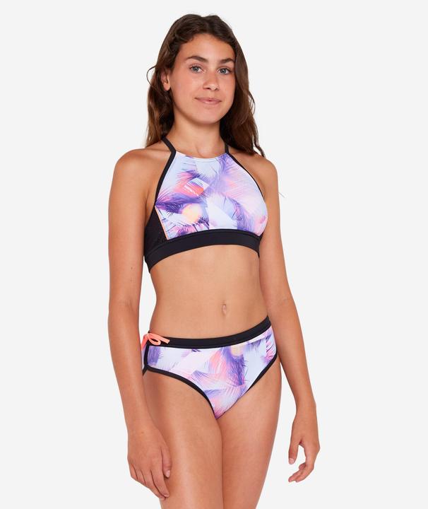 Produktbild Olaian Bikini-Hose Surfen Mädchen mit Kordel Mas rosa (140)
