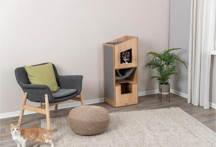 Produktbild Trixie Cat Tower (105 cm, Grau, Braun)