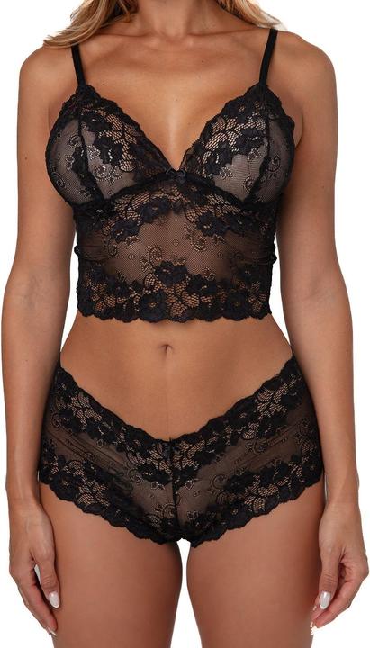 Produktbild Christine Le Duc Christine Valerie Bralette Set schwarz (Einzelpack, L, XL)