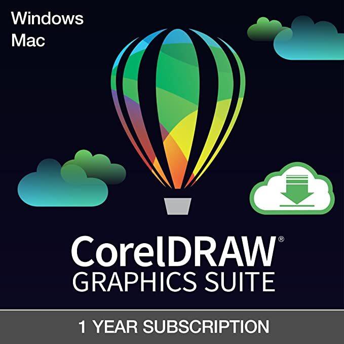 Produktbild Corel CorelDRAW Graphics Suite 365 (1Y) ESD * (1 User, 12 Monate)