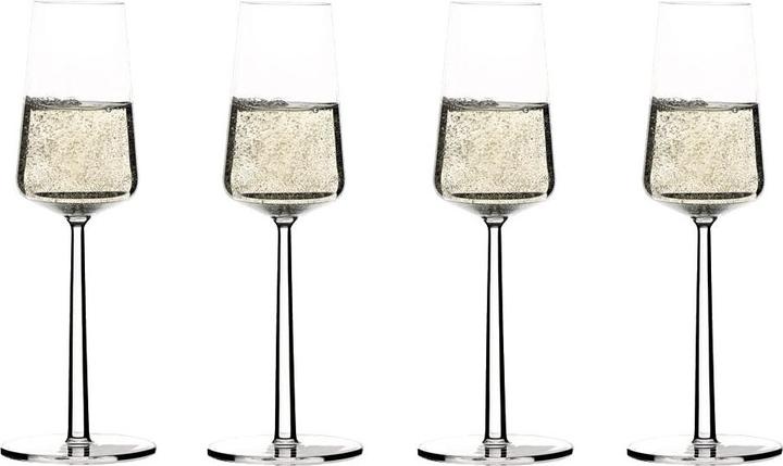 Iittala Essence Champagnerglas 4er-Set (40 cl, 2 Gläser, Sektgläser)