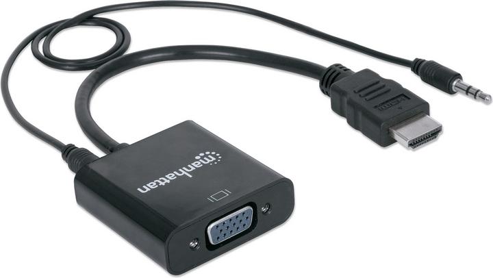 Produktbild Manhattan VGA — Micro USB| 3.5mm | VGA (0.23 m, VGA, HDMI)