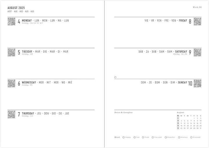 Produktbild Letts Agenda Sommer Eco (A6)