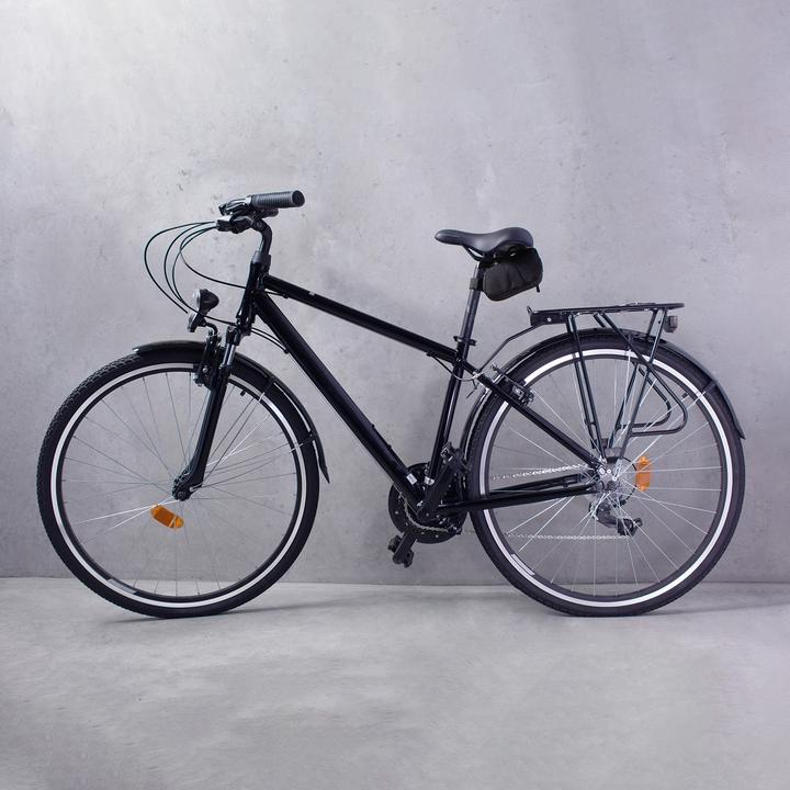Produktbild Wozinsky small bicycle saddle bag 0.6 l black (WBB8BK black) (0.60 l, Rahmentasche)
