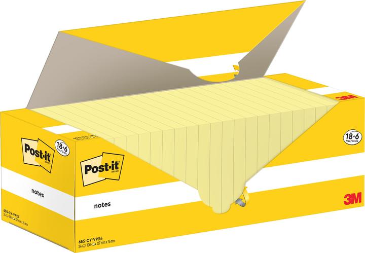 Actual product image Post-it Grosspack (127 x 76 mm)