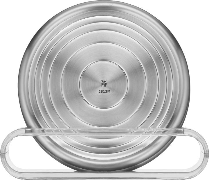 Produktbild WMF Gläserteller Glasuntersetzer Untersetzer Set 6tlg LoftBar Edelstahl mattiert (6 x, Glasuntersetzer)
