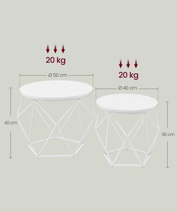 Image du produit Vasagle Cluster (48.5 x 48.5 x 39.5 cm)