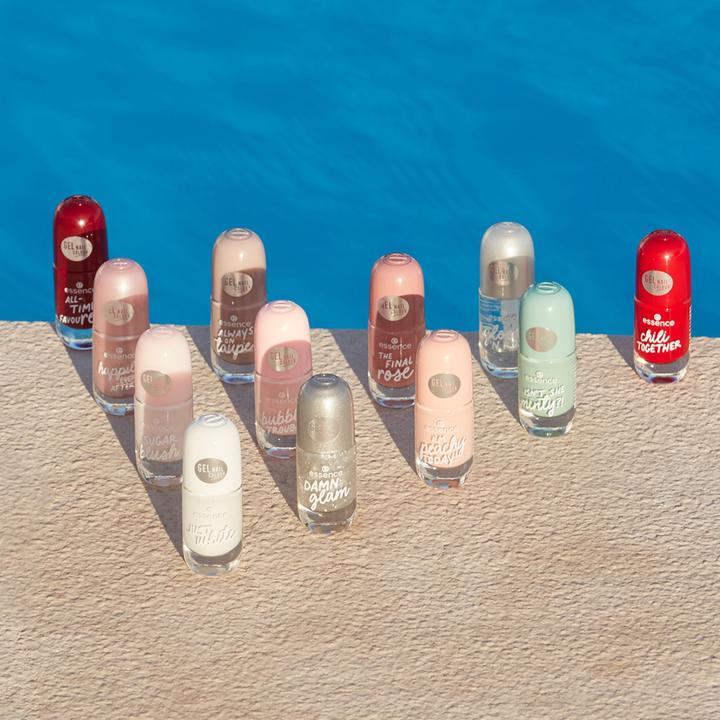 Immagine prodotto essence colore per unghie in gel (58 Meno amaro più glitter, Smalto per unghie effetto gel)