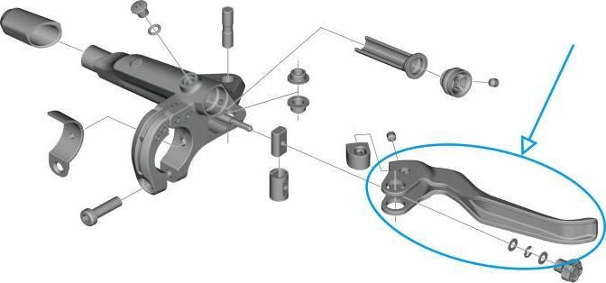 Produktbild Shimano Hebel BL-U8000