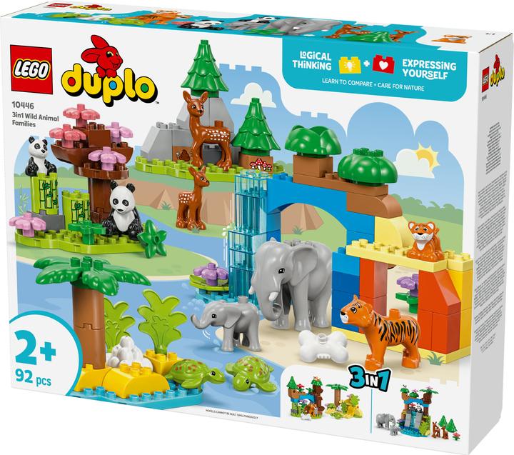 Productafbeelding LEGO Wildtier-Familien 3-in-1-Set (10446)