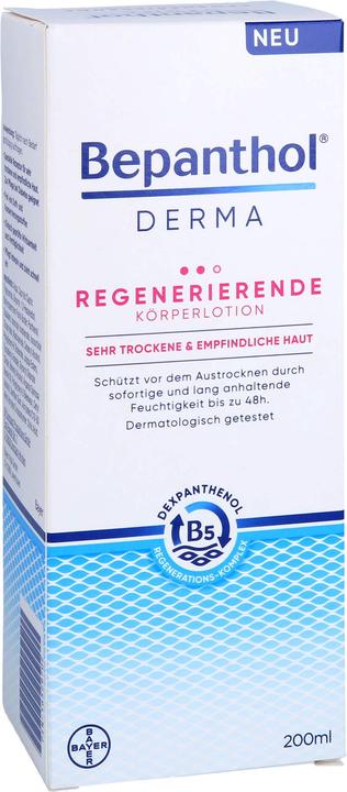 Actual product image Bayer HealthCare Bepanthol Derma Reg Koe (Body lotion, 200 ml)