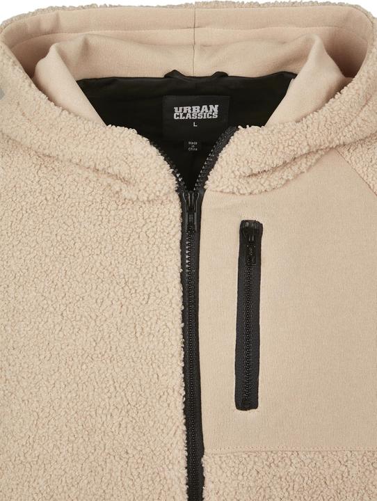 Produktbild Urban Classics Hooded Sherpa Zip Jacket (4XL)