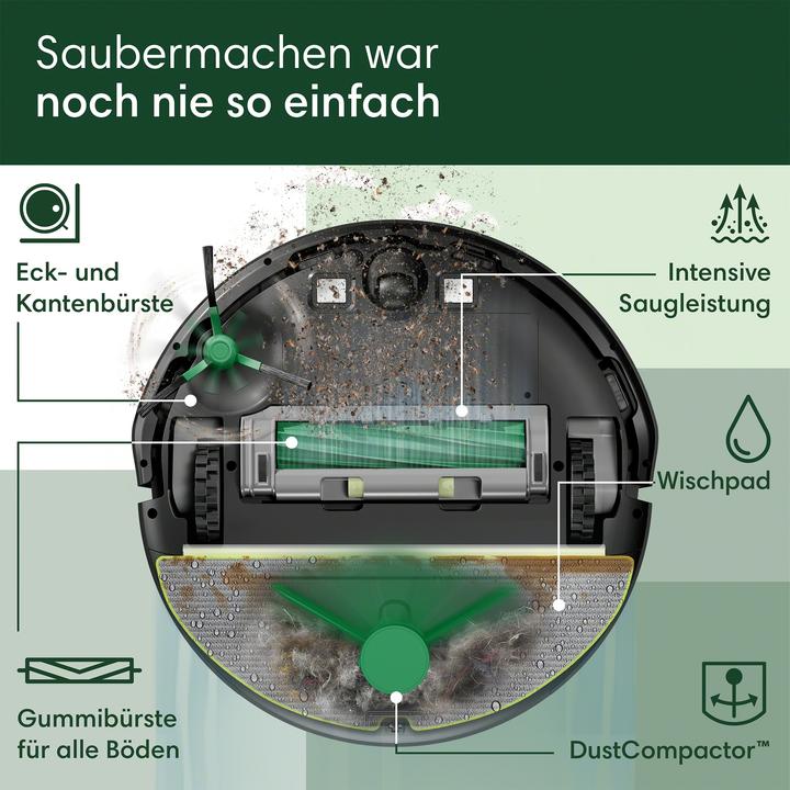 Produktbild iRobot Roomba 205 Combo (Saugwischroboter)