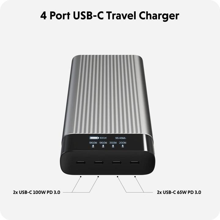 Produktbild HyperJuice Battery Pack (27000 mAh, 245 W, 100 Wh)