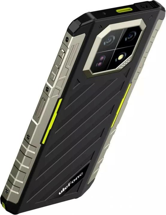Image du produit Ulefone Smartphone Armor 22 8GB/128GB (etwas grünlich) ohne Ladegerät (128 Go, Noir, Vert, 6.57", 64 Mpx)