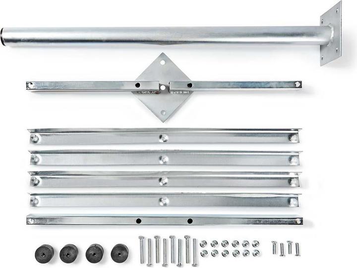 Produktbild Nedis Satelliten Balkon Ständer | Mastlänge: 0.75 m | Maximale Schüsselgrösse: 90.0 cm | Bodenplatte