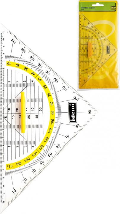 Actual product image Idena Geo triangle 22cm large, with handle (22 cm)