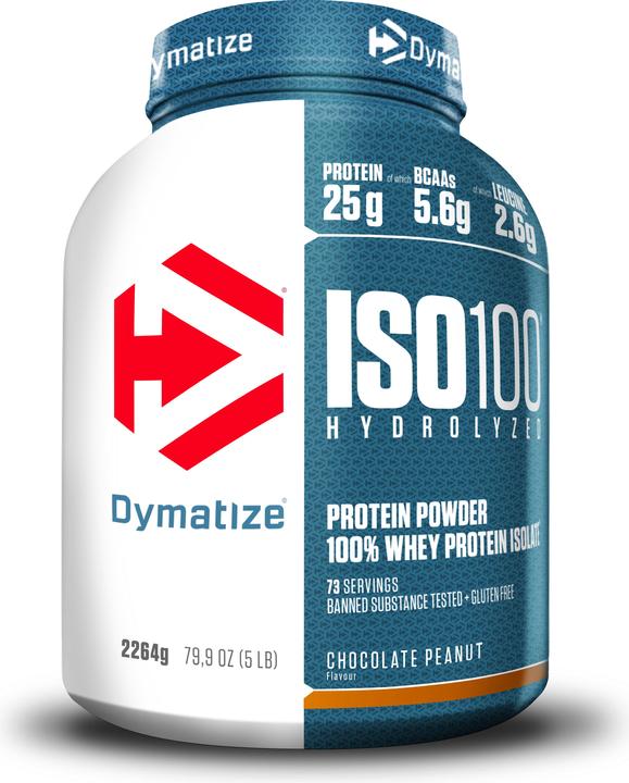 Immagine prodotto Dymatize ISO 100 Idrolizzato (Cioccolato, Arachide, 1 pz., 2264 g)