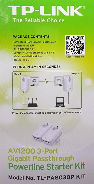 Image du produit TP-Link Kit TL-PA8030P (1300 Mbit/s)