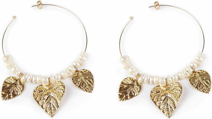 Image du produit Coron Boucles d'oreilles CROWN 4CM or pailleté