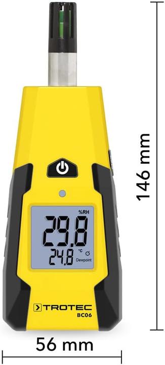 Image du produit Trotec BC06 Thermohygrometer