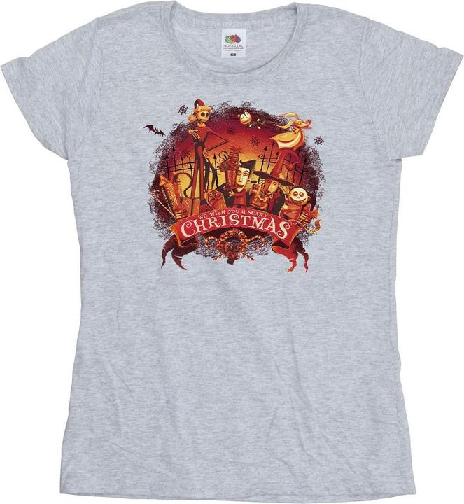Disney The Nightmare Before Christmas Scary Christmas TShirt (XL)