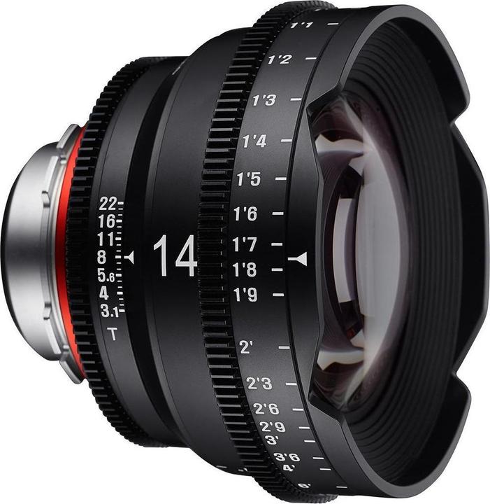 Produktbild Samyang XEEN 14mm T3.1 FF Cine Canon (Canon EF, Vollformat, APS-C / DX)