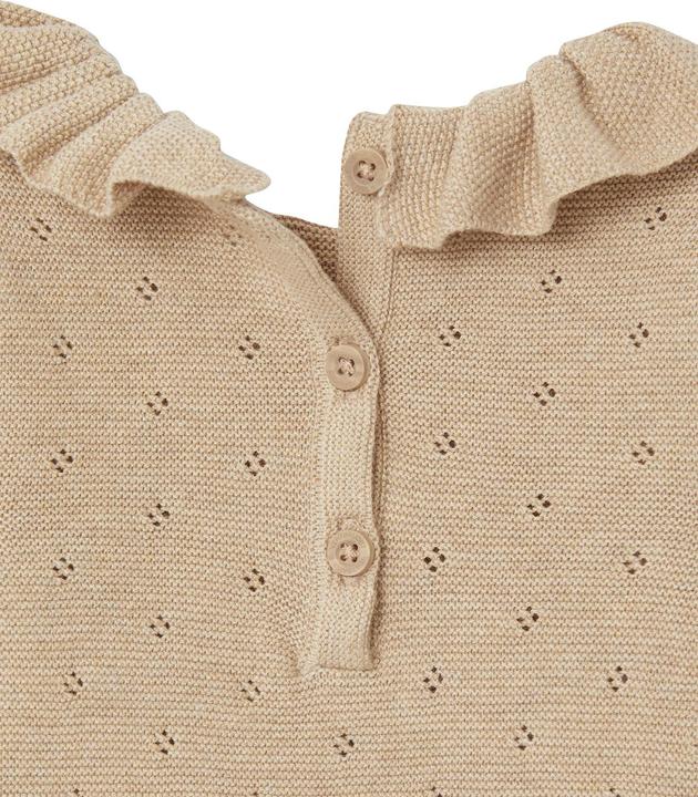 Produktbild Vertbaudet Baby-Set: Strick-Kurzoverall mit langen Ärmeln & Mütze Oeko-Tex (68)