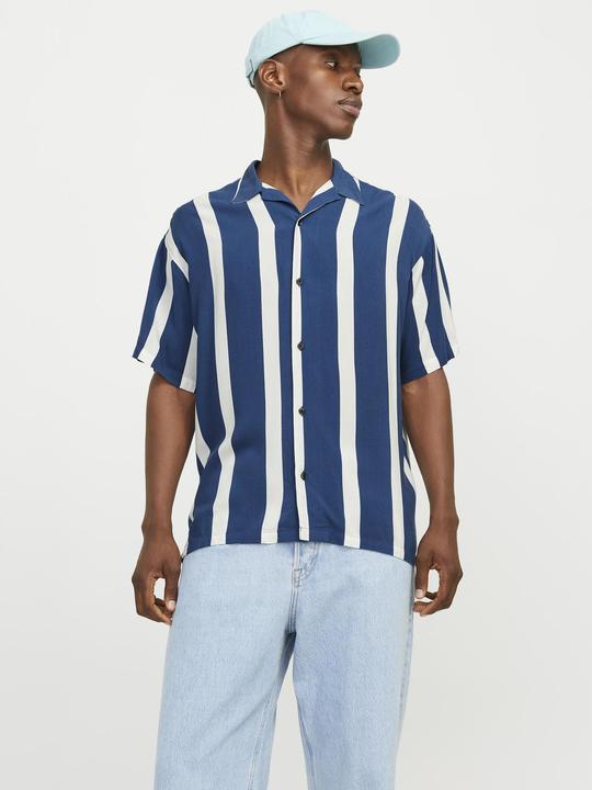 Immagine prodotto Jack & Jones Jjjeff Resort Camicia A Righe Ss Rilassata (XL)