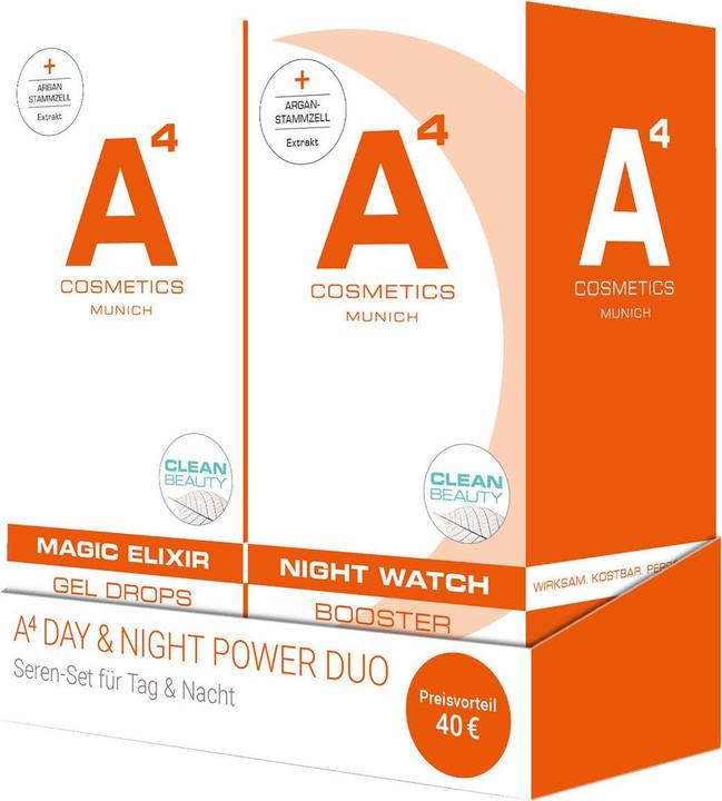 Image du produit A4 Health and Beauty Set de sérums jour et nuit (Set soin du visage)