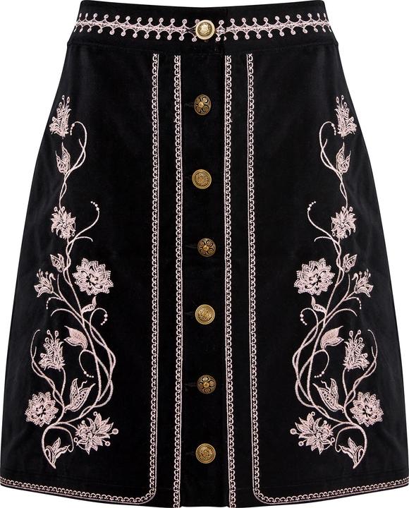Joe Browns Floral Embroidered A-Line Mini Skirt