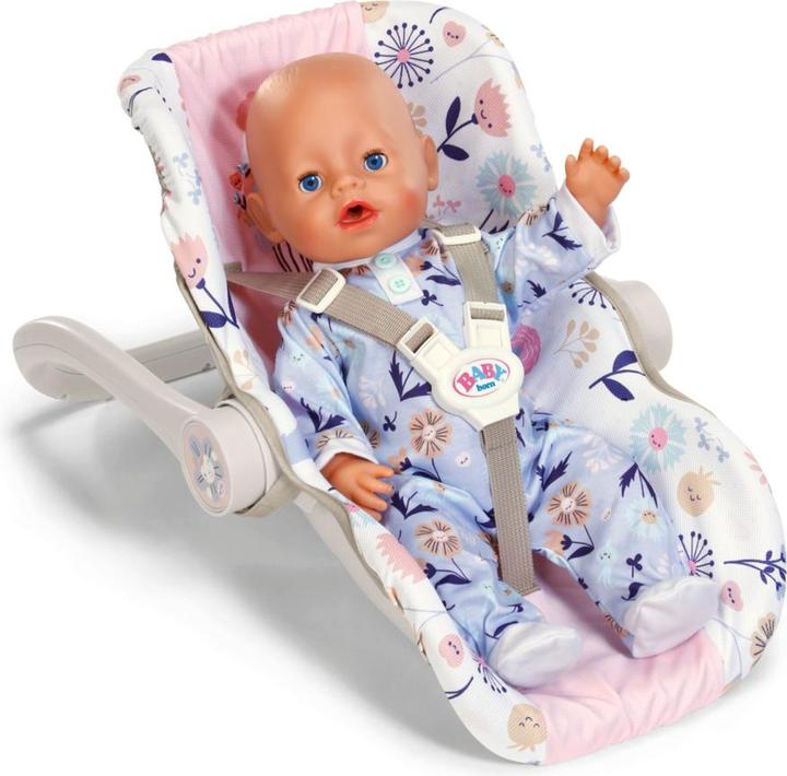Actual product image Zapf Creation BABY born Babyschale Blumen