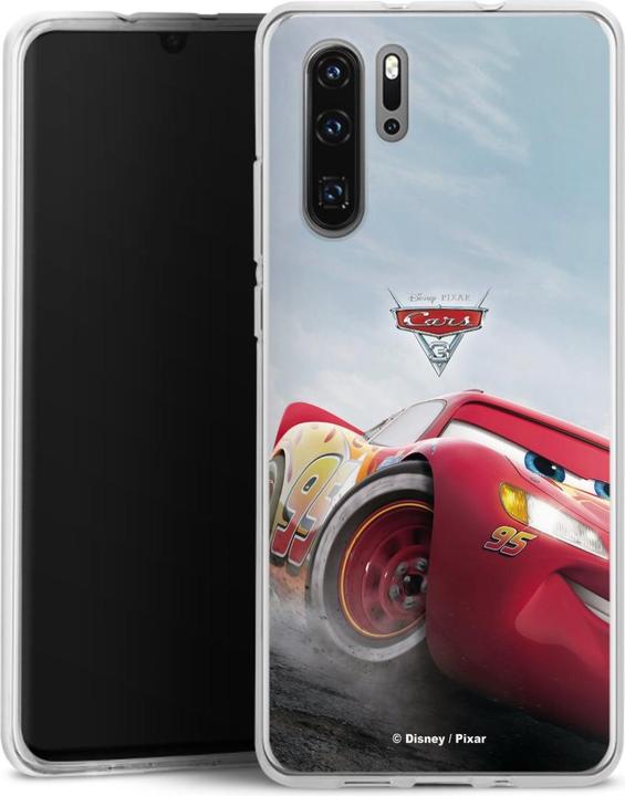 Produktbild DeinDesign Silikon Hülle für Huawei P30 Pro Handyhülle Case Smartphone Schutzhülle Cars Lightning Mcqueen 95 (Huawei P30 Pro)
