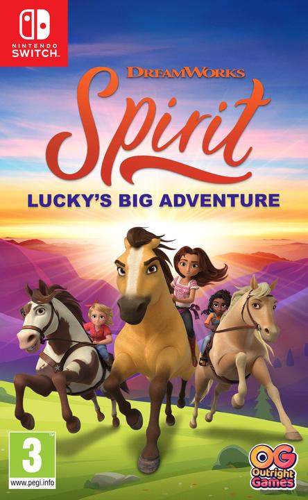Actual product image Bandai Namco Spirit: Lucky's Big Adventure (Switch, Switch Lite, Switch OLED, DE)