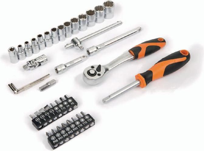 Image du produit Kendo Jeu de douilles et d'embouts 1/4"