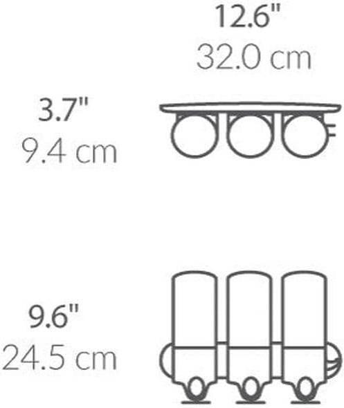 Actual product image Simplehuman Trio