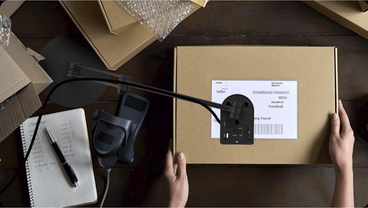 Actual product image Ipevo DOK DO-CAM UHD 4K 8MP with clamp and mount black (4K)
