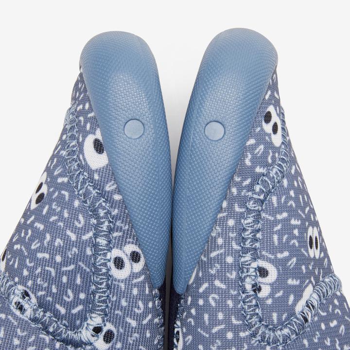 Produktbild Decathlon Turnschuhe Babylight atmungsaktiv Babyturnen - blau mit Muster (30)