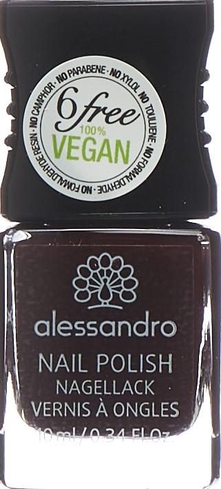 Image du produit Alessandro Vernis à ongles (905 Rouge Noir, Vernis couleur)