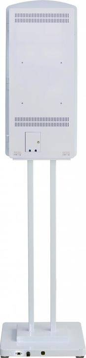 Image du produit Allnet Ecran 21 pouces, terminal de désinfection zbh. Pied, couleur blanche