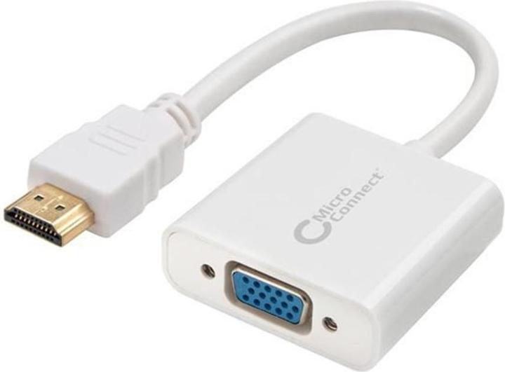 Image du produit MicroConnect HDMI vers (VGA, 12 cm)