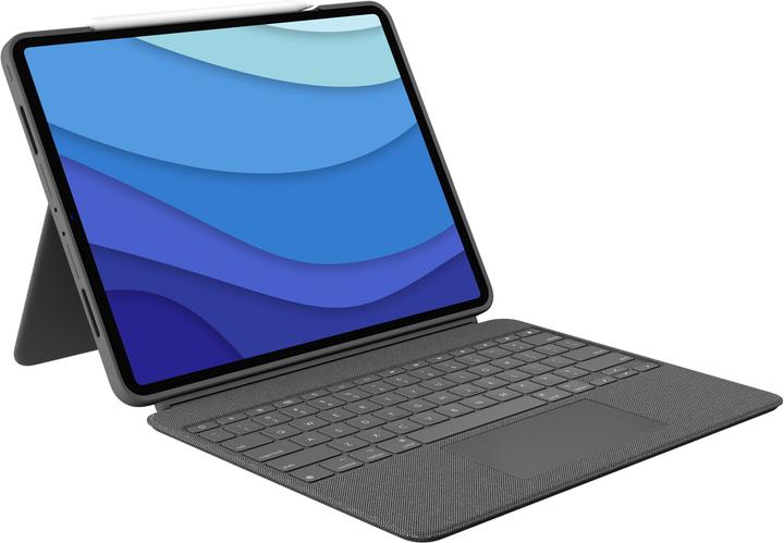 Actual product image Logitech Combo Touch (DE, iPad Pro 12.9 2021 (5th Gen), iPad Pro 12.9 2022 (6th Gen))