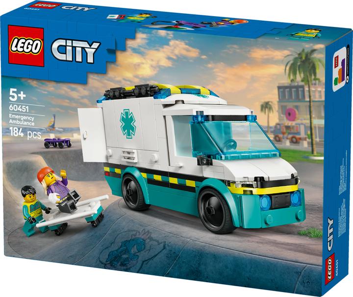Produktbild LEGO Rettungswagen (60451, LEGO City)