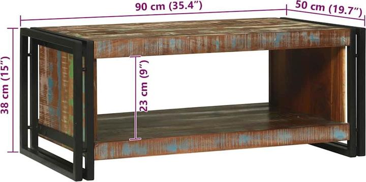 Image du produit VidaXL Table basse (90 x 50 cm)