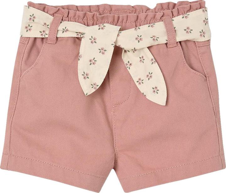 Vertbaudet Baby Paperbag-Shorts mit Gürtel